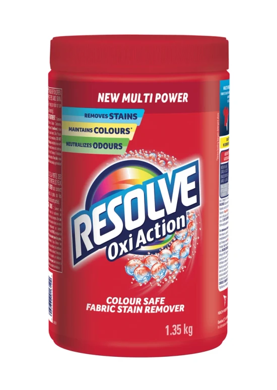 RESOLVEᴹᴰ Oxi-Actionᴹᴰ Détachant pour lessive en poudre 6/1.35 kg