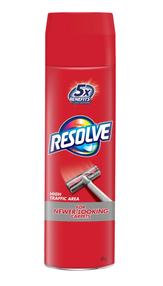 RESOLVEᴹᴰ, Nettoyant pour tapis, zone de circulation élevée, propre et frais, mousse 12/623 g