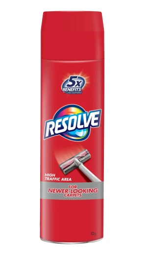 RESOLVEᴹᴰ, Nettoyant pour tapis, zone de circulation élevée, propre et frais, mousse 12/623 g